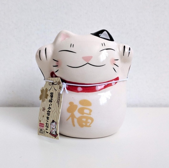 🆕 Japanese Maneki Neko (Lucky Cat) 🐾 - Picture 3 of 3